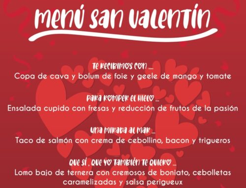 Menú San Valentín